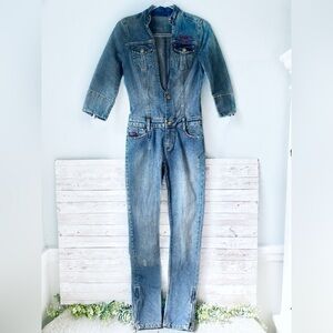 Pepe Jean's denim jumpsuit rare size medium